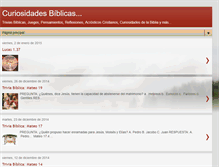 Tablet Screenshot of curiosidades-biblia.blogspot.com