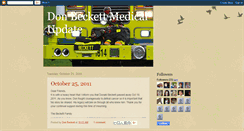Desktop Screenshot of donbeckettmedicalupdate.blogspot.com