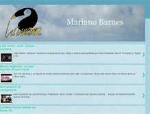 Tablet Screenshot of marianobarnes.blogspot.com