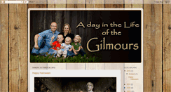 Desktop Screenshot of gilmourfam.blogspot.com