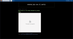 Desktop Screenshot of do-in-it.blogspot.com