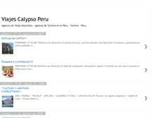 Tablet Screenshot of calypsoperu.blogspot.com