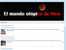 Tablet Screenshot of mundoutopicoideal.blogspot.com
