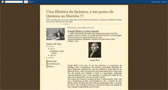 Desktop Screenshot of historiadaquimica.blogspot.com