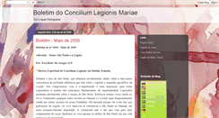 Desktop Screenshot of boletimlegiaodemaria.blogspot.com