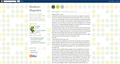 Desktop Screenshot of hardcoremagazines.blogspot.com