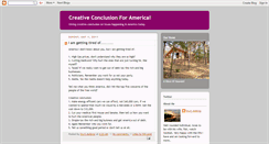 Desktop Screenshot of creativeconclusons.blogspot.com