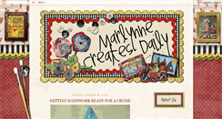 Desktop Screenshot of mcreatesdaily.blogspot.com