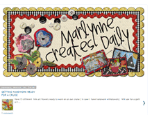 Tablet Screenshot of mcreatesdaily.blogspot.com