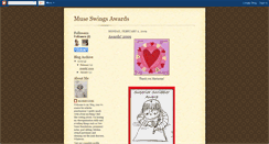 Desktop Screenshot of museswingsawards.blogspot.com
