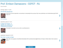 Tablet Screenshot of profemilson.blogspot.com