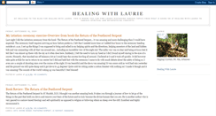 Desktop Screenshot of healingwithlaurie.blogspot.com