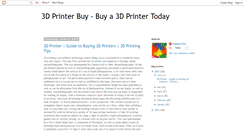 Desktop Screenshot of 3dprinterbuy.blogspot.com