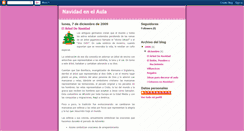 Desktop Screenshot of navidadenelaula.blogspot.com