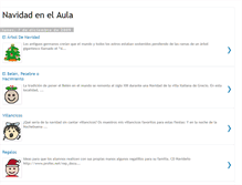 Tablet Screenshot of navidadenelaula.blogspot.com