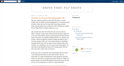 Desktop Screenshot of drivethruflushots.blogspot.com