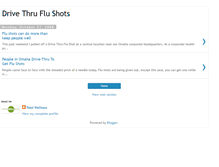 Tablet Screenshot of drivethruflushots.blogspot.com