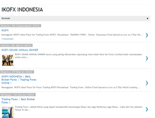 Tablet Screenshot of ikofx-indonesia.blogspot.com