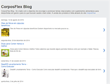 Tablet Screenshot of corposflex-blog.blogspot.com