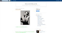 Desktop Screenshot of bellesinblack.blogspot.com