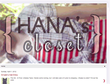 Tablet Screenshot of closetclothingbyhana.blogspot.com