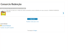 Tablet Screenshot of consorcioredencao.blogspot.com