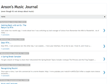 Tablet Screenshot of ansonsmusic.blogspot.com