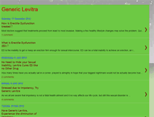Tablet Screenshot of generic-levitra-vardenafil.blogspot.com