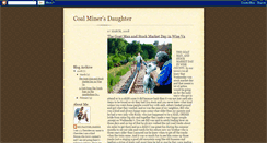 Desktop Screenshot of mtcoalminersdaughter.blogspot.com