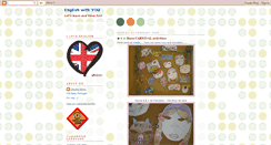 Desktop Screenshot of englishwithyou.blogspot.com