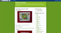 Desktop Screenshot of coisasecoisinha.blogspot.com