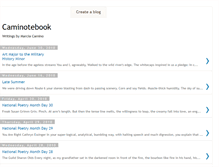 Tablet Screenshot of marciacamino.blogspot.com