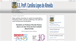 Desktop Screenshot of carolinalopesdealmeida.blogspot.com