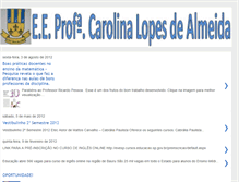 Tablet Screenshot of carolinalopesdealmeida.blogspot.com