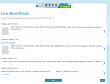 Tablet Screenshot of linebredrebel.blogspot.com