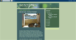 Desktop Screenshot of paulsbigworld.blogspot.com