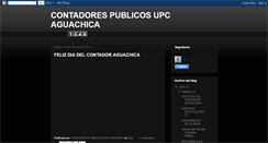 Desktop Screenshot of contadorespublicosupcaguachica.blogspot.com