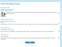 Tablet Screenshot of mammababybump.blogspot.com