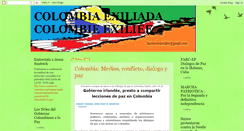 Desktop Screenshot of colombiaexiliada.blogspot.com