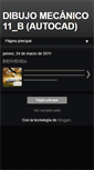 Mobile Screenshot of dibujomecanico11a-autocad.blogspot.com