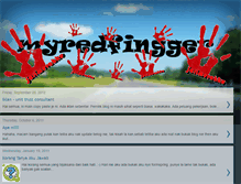 Tablet Screenshot of myredfingger.blogspot.com
