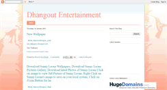 Desktop Screenshot of dhangoutbollywood.blogspot.com