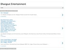 Tablet Screenshot of dhangoutbollywood.blogspot.com