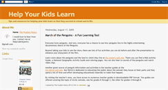 Desktop Screenshot of helpyourkidslearn.blogspot.com