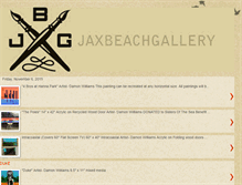 Tablet Screenshot of jaxbeachgallery.blogspot.com