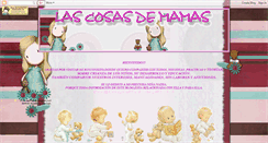 Desktop Screenshot of lascosasdemamas.blogspot.com