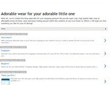 Tablet Screenshot of adorablewear.blogspot.com