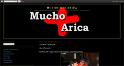 Desktop Screenshot of muchoarica.blogspot.com