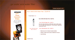 Desktop Screenshot of geundersinkwaterfilter.blogspot.com