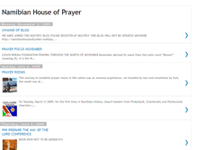 Tablet Screenshot of namibianhouseofprayer.blogspot.com